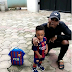 Checkout Olamide and his cute son.. 