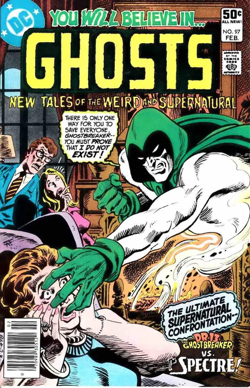 Ghosts #97, febrero 1981. Portada de Jim Aparo.