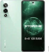 Lava Storm 5G (Gale Green,8GB RAM,128GB ROM)