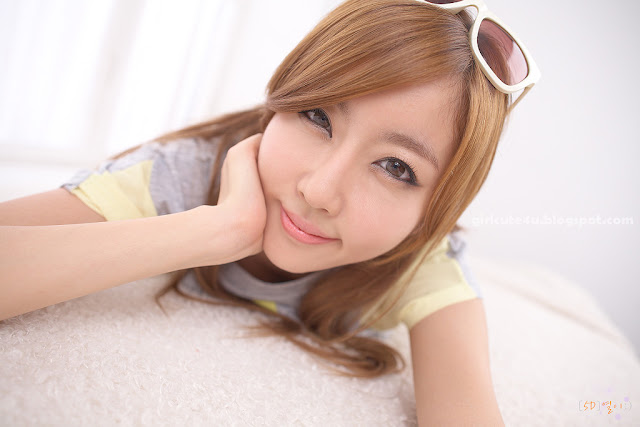 Choi-Byul-I-Yellow-and-Grey-04-very cute asian girl-girlcute4u.blogspot.com