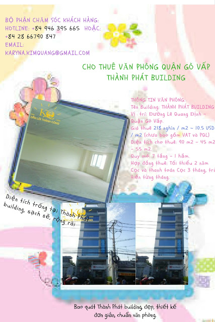Văn phòng cho thuê quận Gò Vấp Thành Phát building