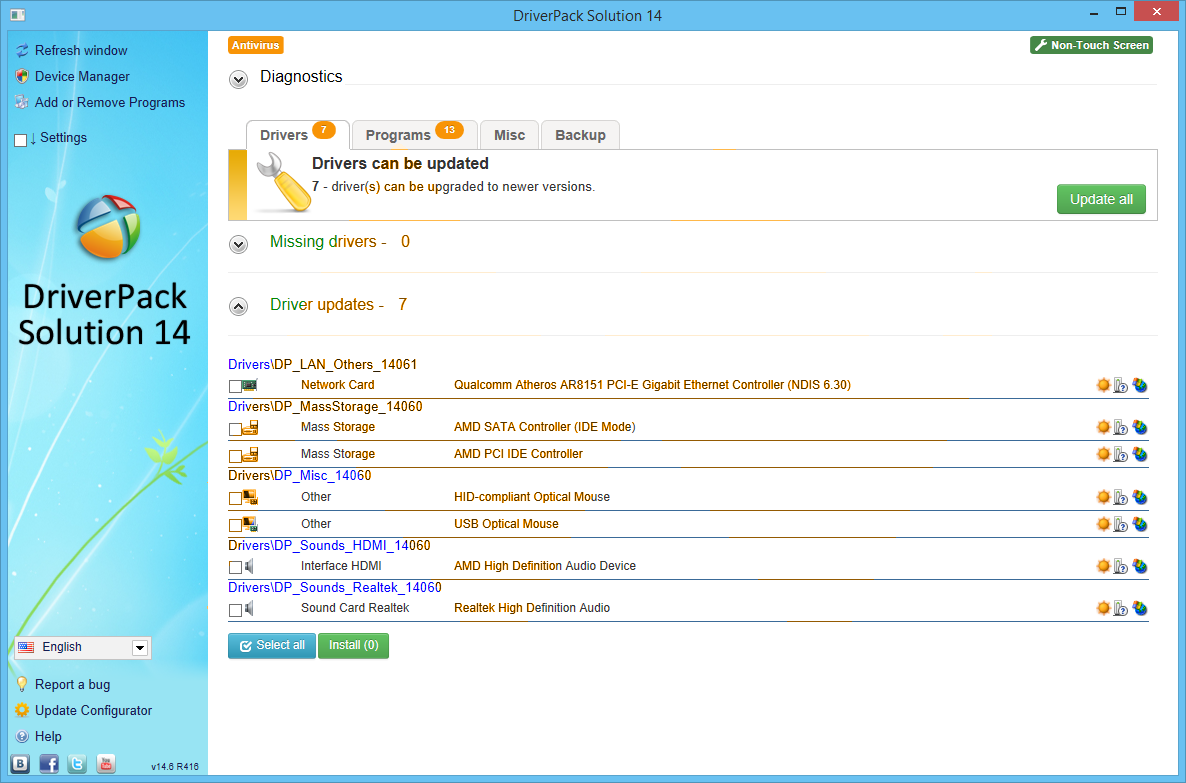 DriverPack Solution 14 DriverPack Solution 14