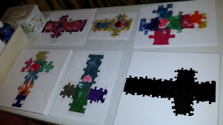 completed puzzle crosses