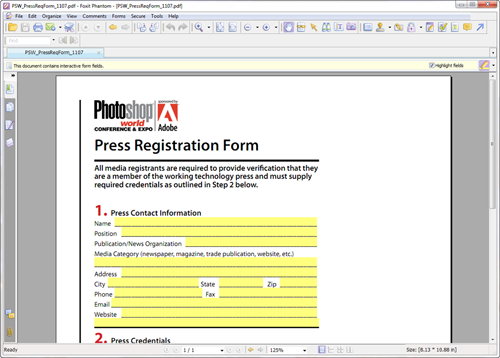 Foxit Phantom PDF Suite 2.1.1.0827 Full