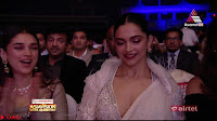Deepika Padukone in Elegant White Saree and Choli at an award Function  Exclusive Pics 007.jpeg