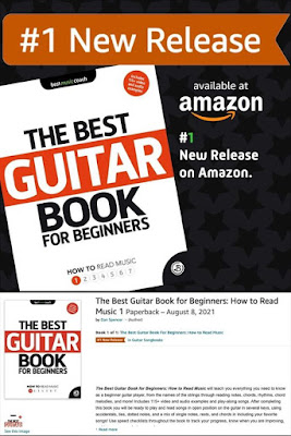 Number one new release on amazon.com the best guitar book for beginners image