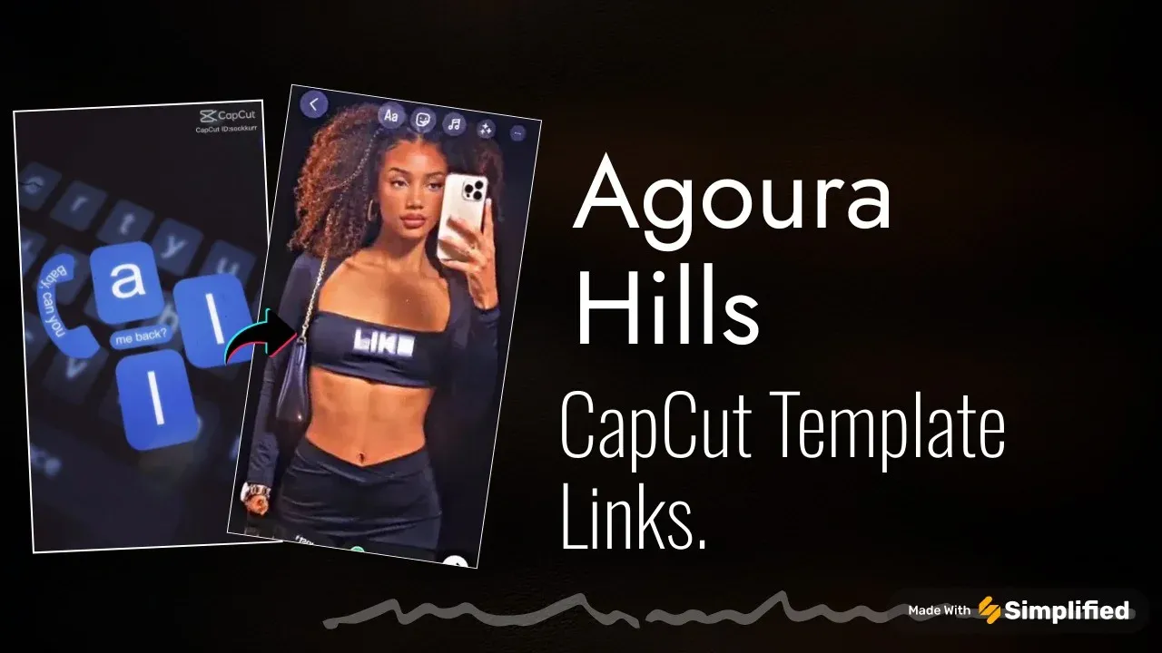 Agoura Hills Capcut Template