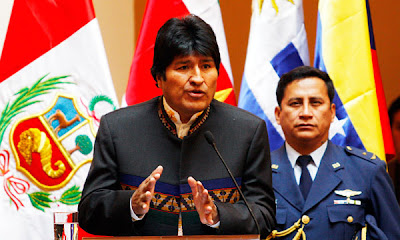 Presidente de Bolivia, Evo Morales