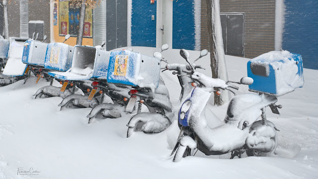 Nevada en Leganes. Filomena