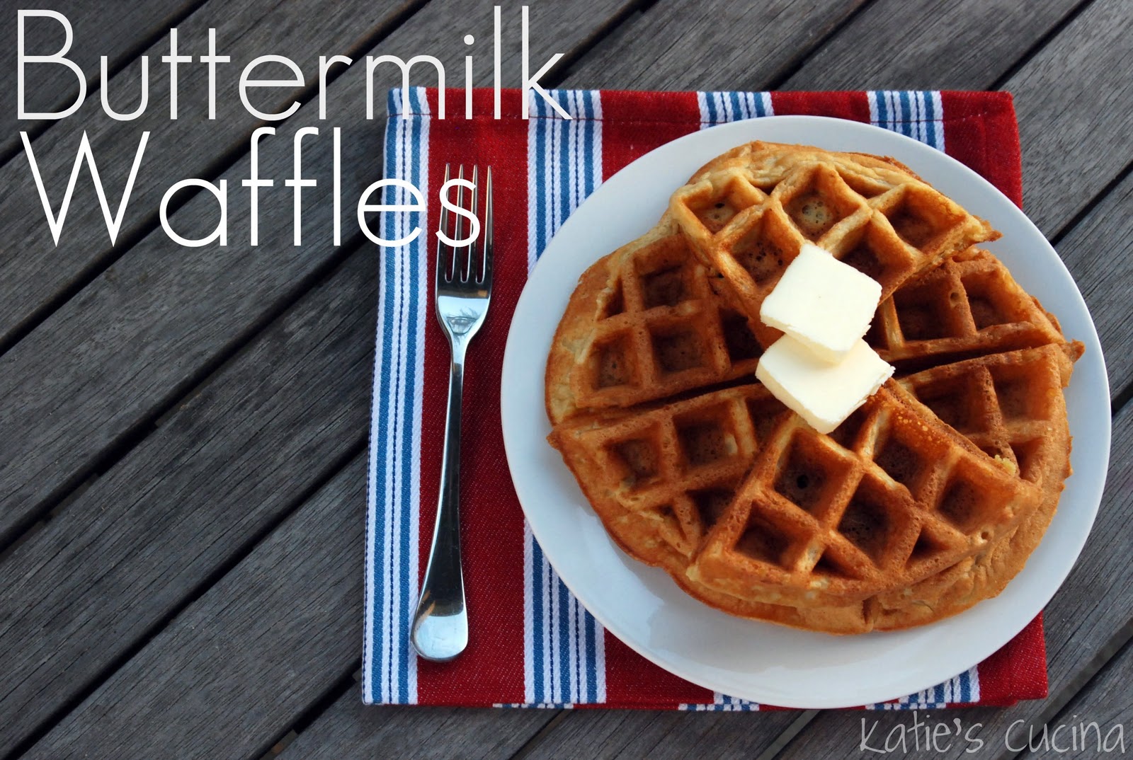 buttermilk Katie's Buttermilk with to make light Waffles  how Cucina   cream