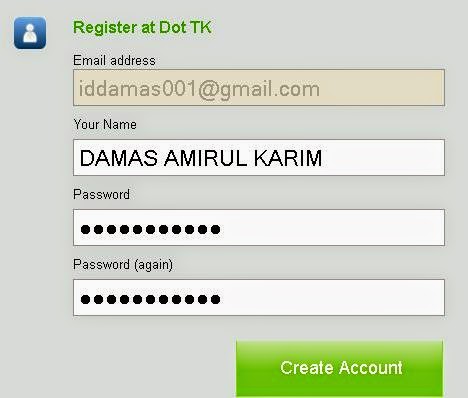 daftar domain tk