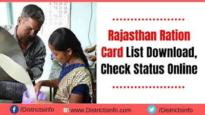 Rajasthan Ration Card