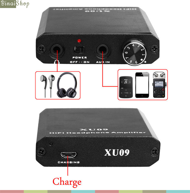 XU09 Headphone amplifier