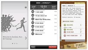Zombies run! 5k app for android