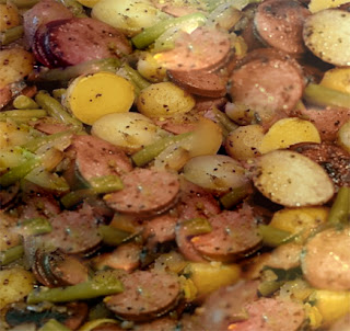 Smoked Sausage and Potato Bake