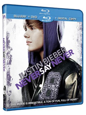 justin bieber never say never 2011 dvd cover. Justin Bieber Never Say Never