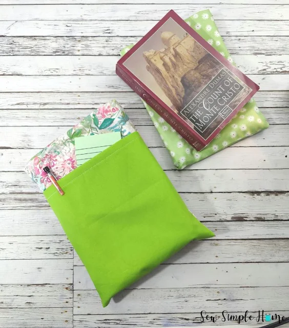 book sleeve sewing pattern