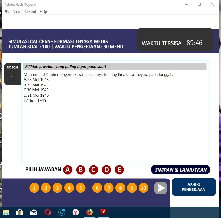 Simulasi Cat Cpns teknologi dan informasi Simulasi Cat Cpns teknologi dan informasi
