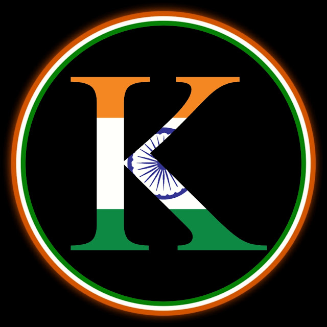 K Letter Independence Day DP