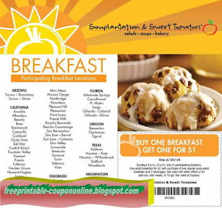 Free Printable Sweet Tomatoes Coupons