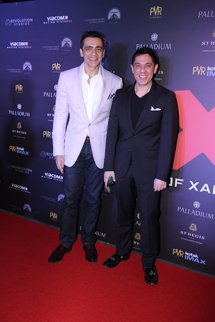 Mr Ajay Bijli, Chairman & MD PVR Ltd with Sanjeev Kumar Bijli, Joint MD, PVR Ltd-