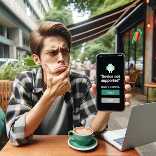 Device not supported" mentre tenta di installare CapCut