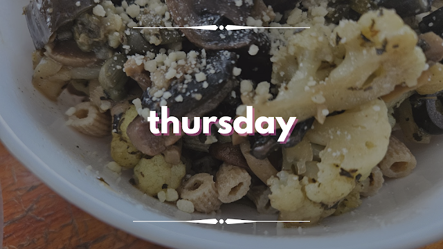 Thursday - Keto Mushroom Pasta