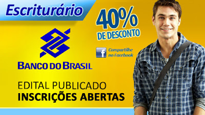 CONCURSO ESCRITURÁRIO BB 2013- INSCRIÇÃO