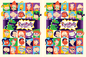 Rugrats Screen Print by Dave Perillo x Nickelodeon x Mondo