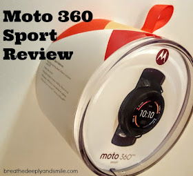 Get MOTOvated with the Moto 360 Sport