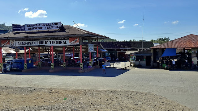 Cagwait Overland Transport Terminal aka Aras-asan Public Terminal in Cagwait, Surigao Del Sur