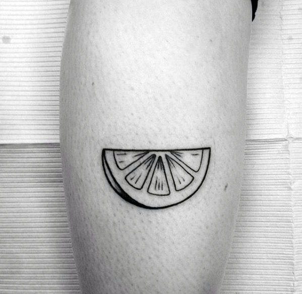 Tatuagem de limão - 47 ideias para se inspirar