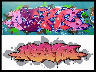 Graffiti Letters,3D Graffiti