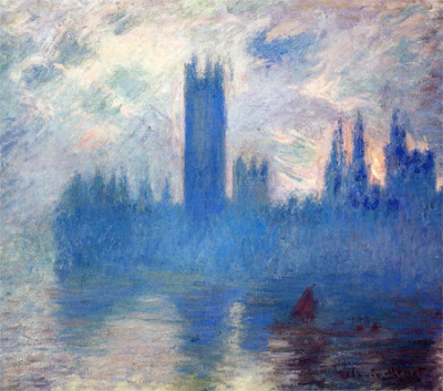 houses of parliament monet. Top: Claude Monet.