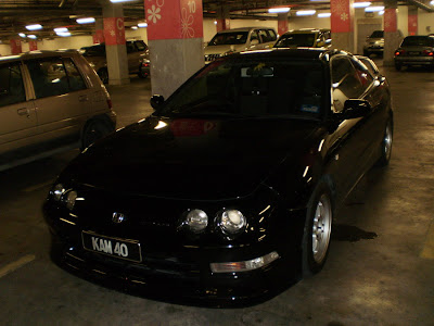 Different generations of Honda Integra