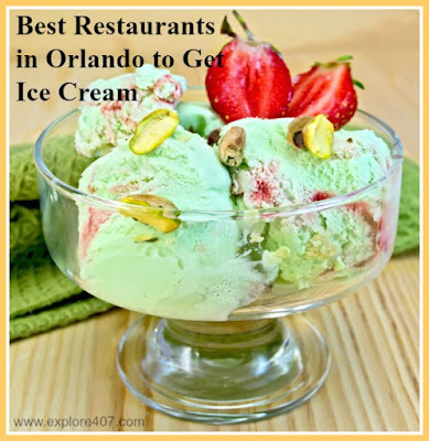 Enjoy all tasteful flavors of coldness in these best restaurants FL in Orlando that serves ice cream.