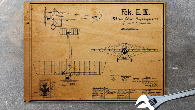 Wingnut Wings 1/32 scale model Fokker Eindecker