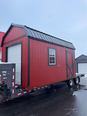 New 10x16 barn shed