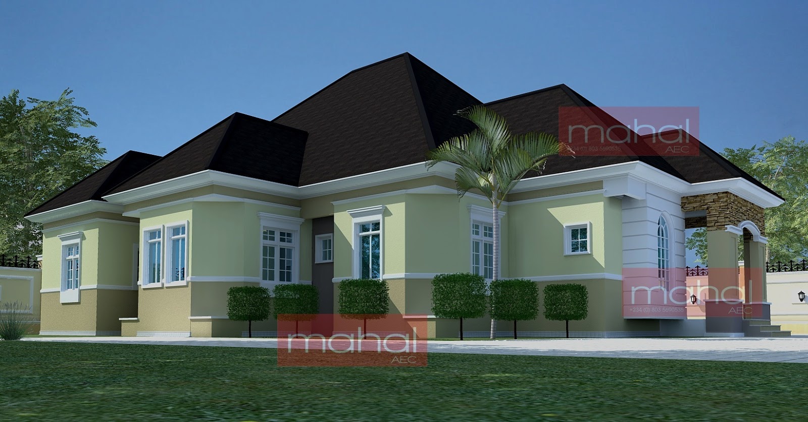 Contemporary Nigerian Residential Architecture Festus House 5