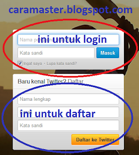 cara pakai twitter