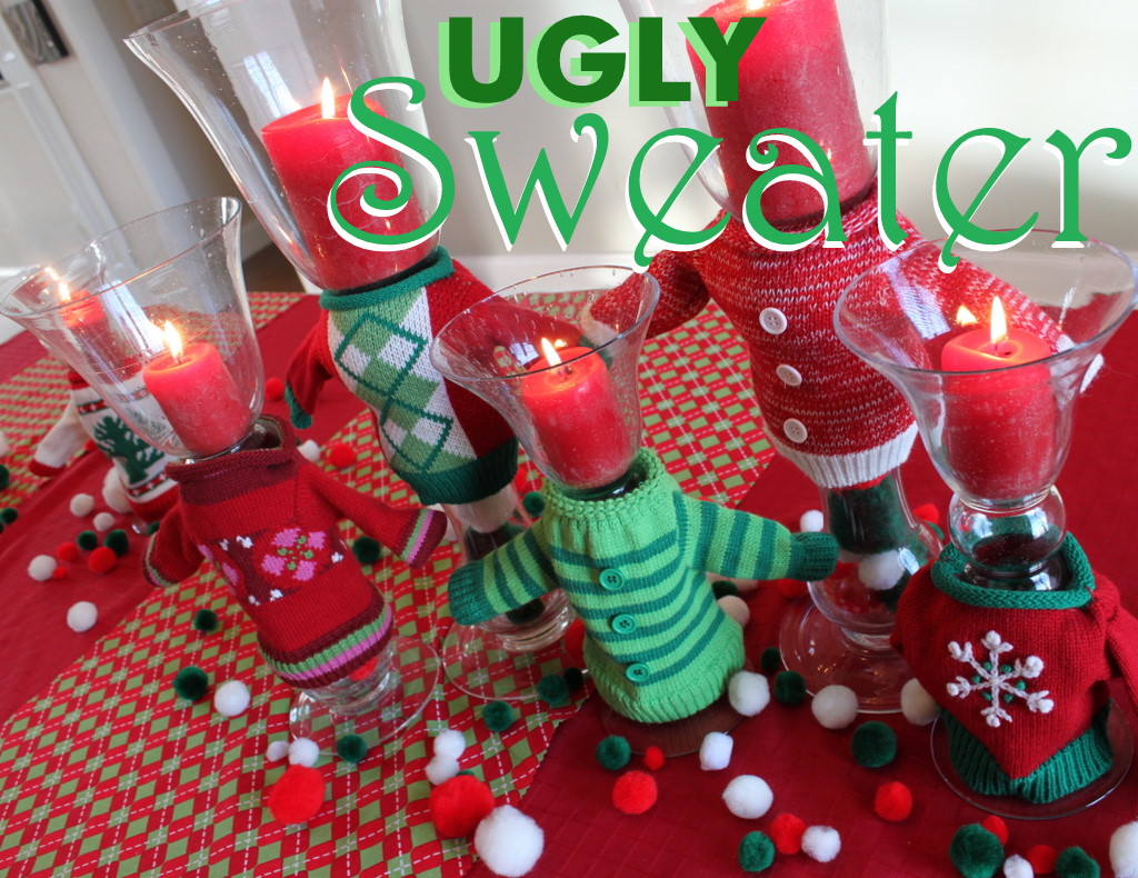 Ugly Christmas Sweater Party Ideas - Oh My Creative