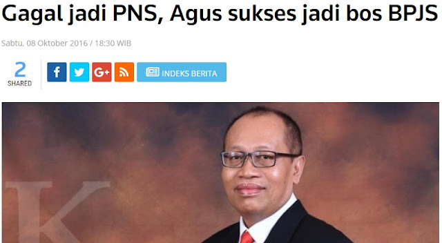 Gagal Jadi PNS, Tidak Perlu Bersedih