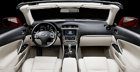 Interior view of 2013 Lexus IS350 C
