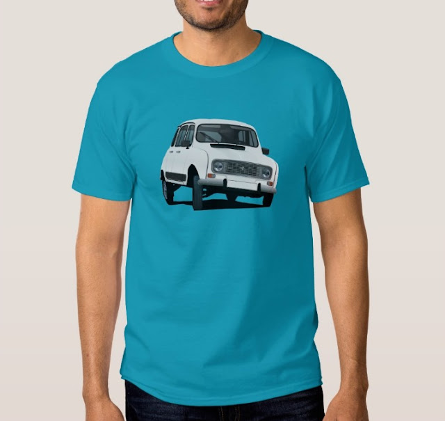 Renault 4L t-paita