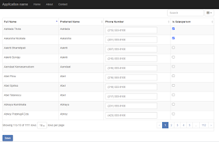 How To Persist Input Control Values In Bootstrap-Table On Paging, Filtering And Searching In ASP.NET MVC