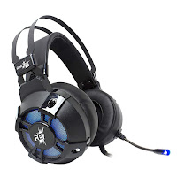 Redgear Cosmo 7.1 Gaming Headphones with RGB LED Effect, Mic and in-line Controller