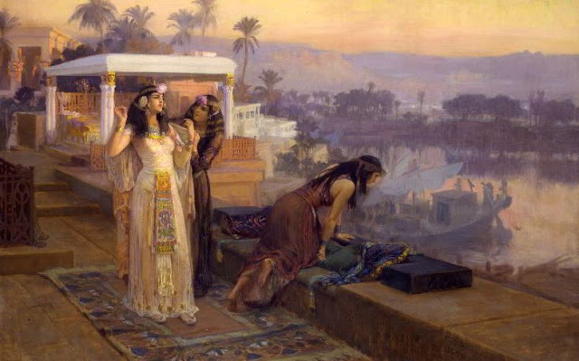 Cleopatra paintings by arthur bridgman
