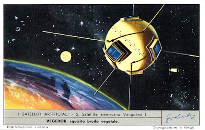 1960 Liebig Satelliti Artificiali 5 - Satellite Americano Vanguard I