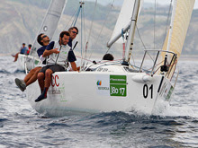 J/80 sailing in Spain