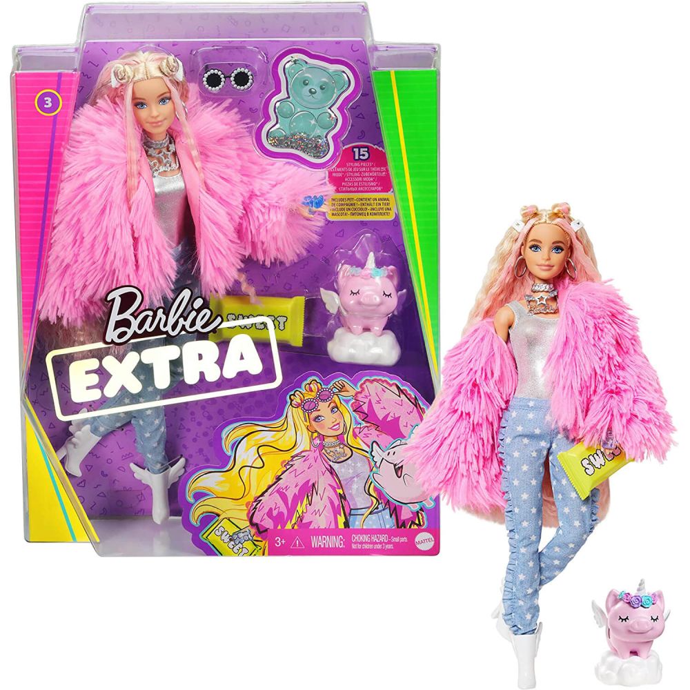 Яркие Barbie Extra Dolls: модные куклы Барби 2020-2021